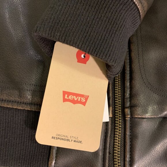 Levis Plaid Shirt Jacket Hooded S Levi Strauss & Co. Cotton & Polyester Unisex - Picture 7 of 9